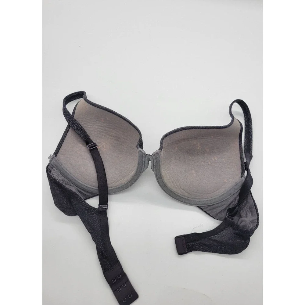 Victoria's Secret Body Gray Full Figure‎ Uplift Underwire Bra SZ 34B